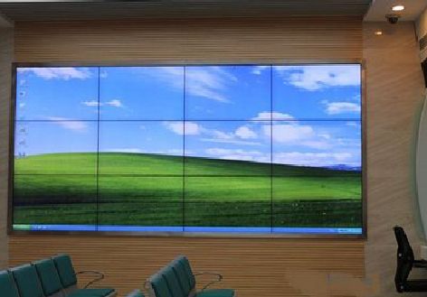 永安液晶拼接屏的另类用法。